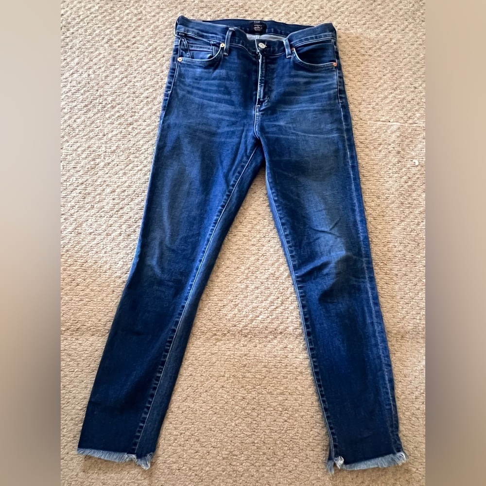 Citizens Of Humanity Rocket Crop high rise Skinny Jeans